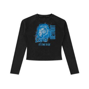 "roar of the d" urban streetwear dyed washed raglan long sleeve slim t shirt