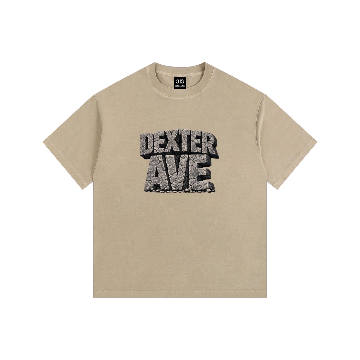 detroit streets" urban streetwear vintage washed oversized cotton t shirt