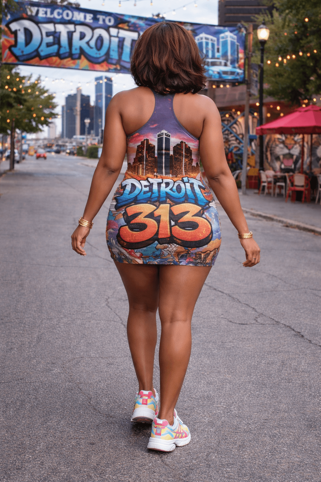 313e "the legend setter "sexy wrap mini slim fitted dress