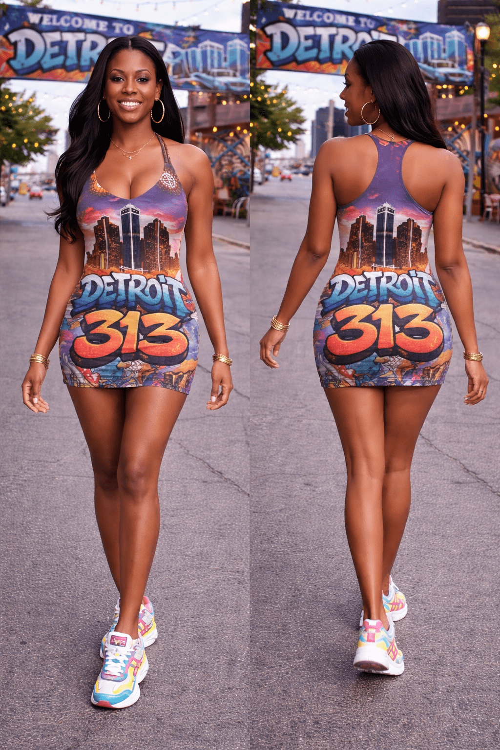 313e "the legend setter "sexy wrap mini slim fitted dress