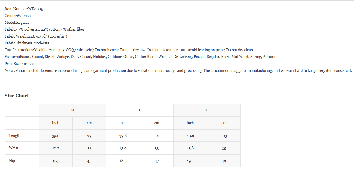 vintage washed flared fleece pants specs