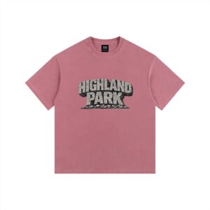 "detroit streets" highland park urban streetwear vintage washed oversized cotton t shirt