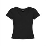 women's longline slim fit t shirt