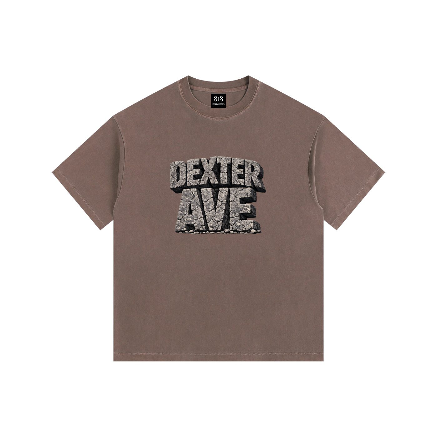 detroit streets" urban streetwear vintage washed oversized cotton t shirt