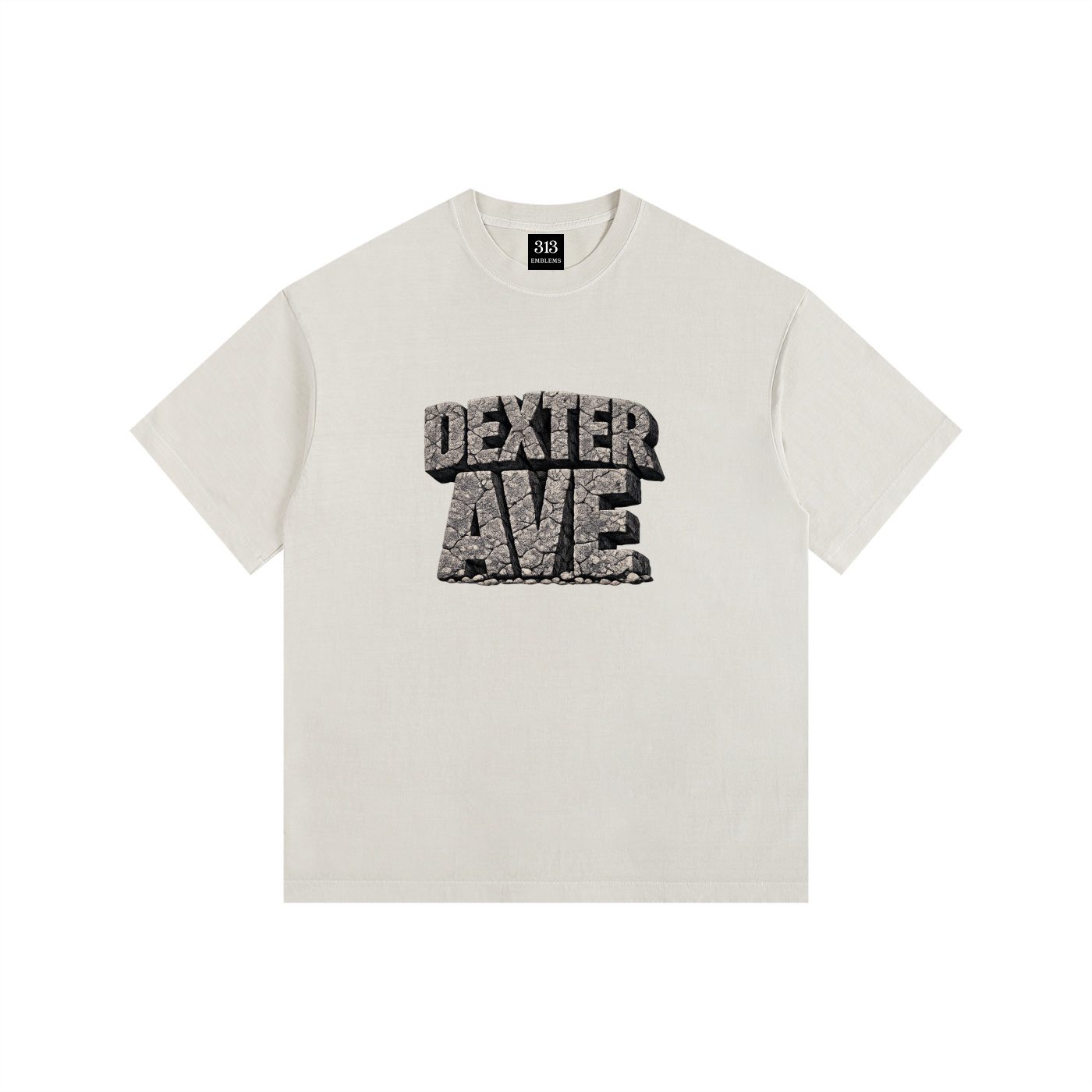detroit streets" urban streetwear vintage washed oversized cotton t shirt