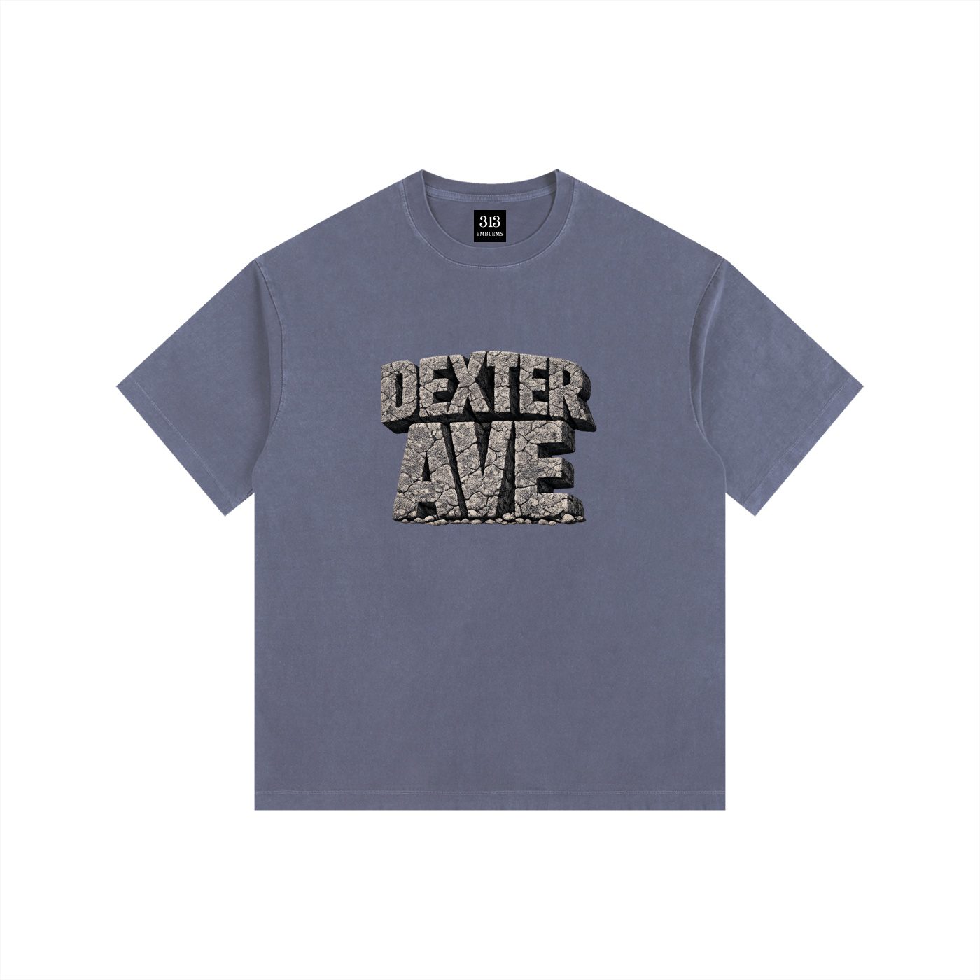 detroit streets" urban streetwear vintage washed oversized cotton t shirt