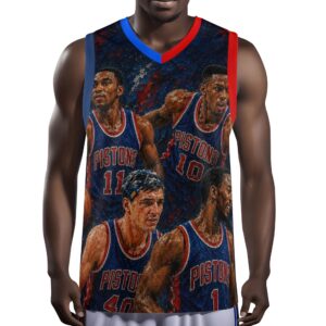 313 Emblems "Detroit Legacy" Men's Basketball Jersey