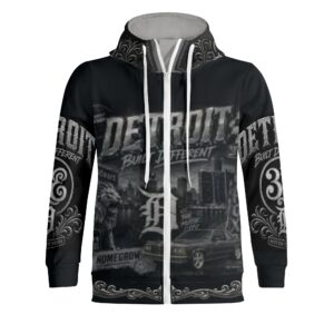 "BlackOut (ThaDarkOne)" Full Zip Hoodie