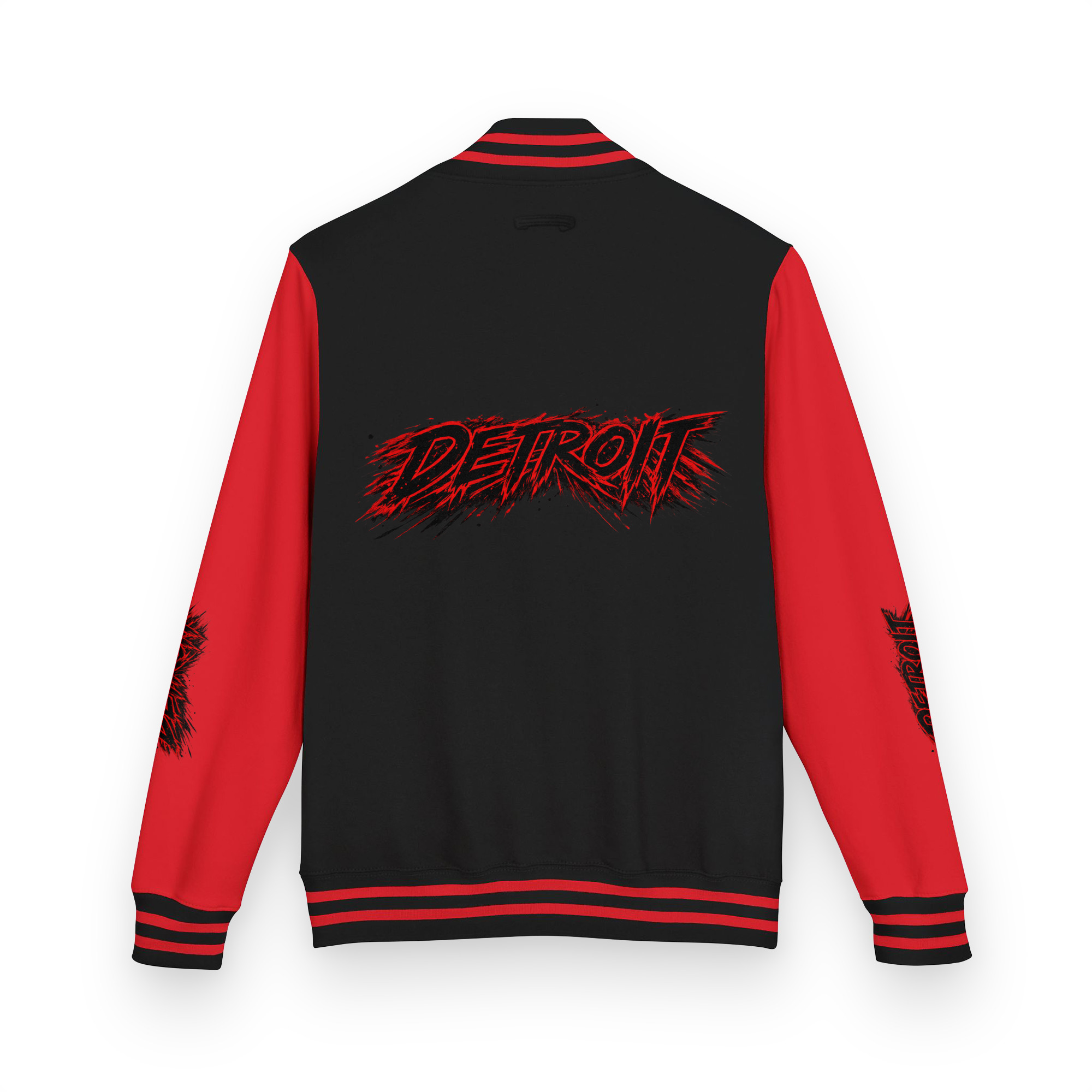 "Detroit"Heavyweight letterman jacket - Image 2