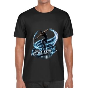 "Just Glide" Men's Cotton T-Shirt