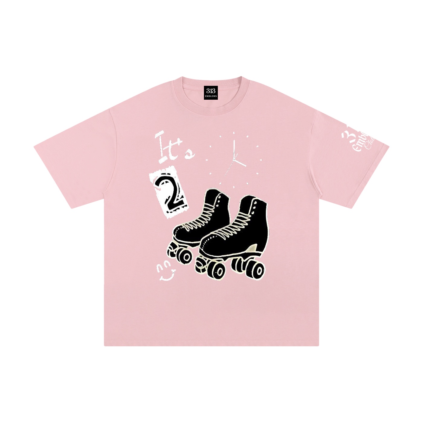 "Time2skate" Unisex Pure Cotton T-Shirt - Image 3