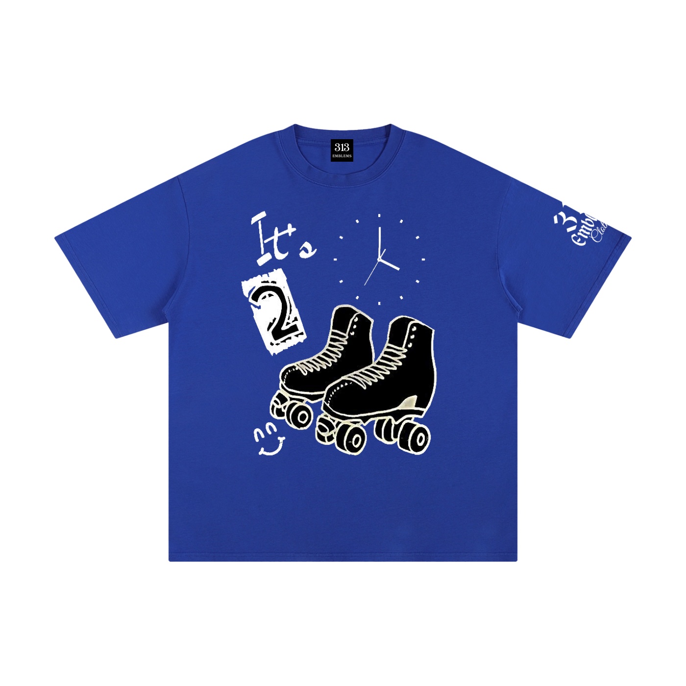 "Time2skate" Unisex Pure Cotton T-Shirt - Image 7