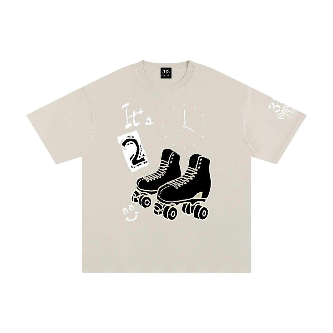 "Time2skate" Unisex Pure Cotton T-Shirt - Image 11