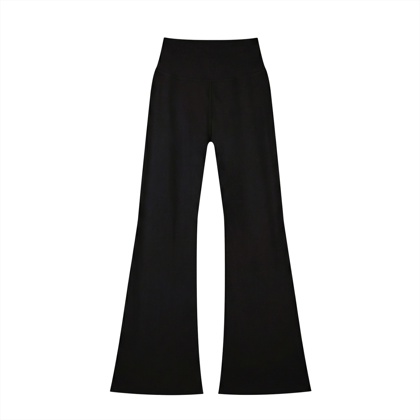 Women's High-Waisted Flare Leggings black - Image 2