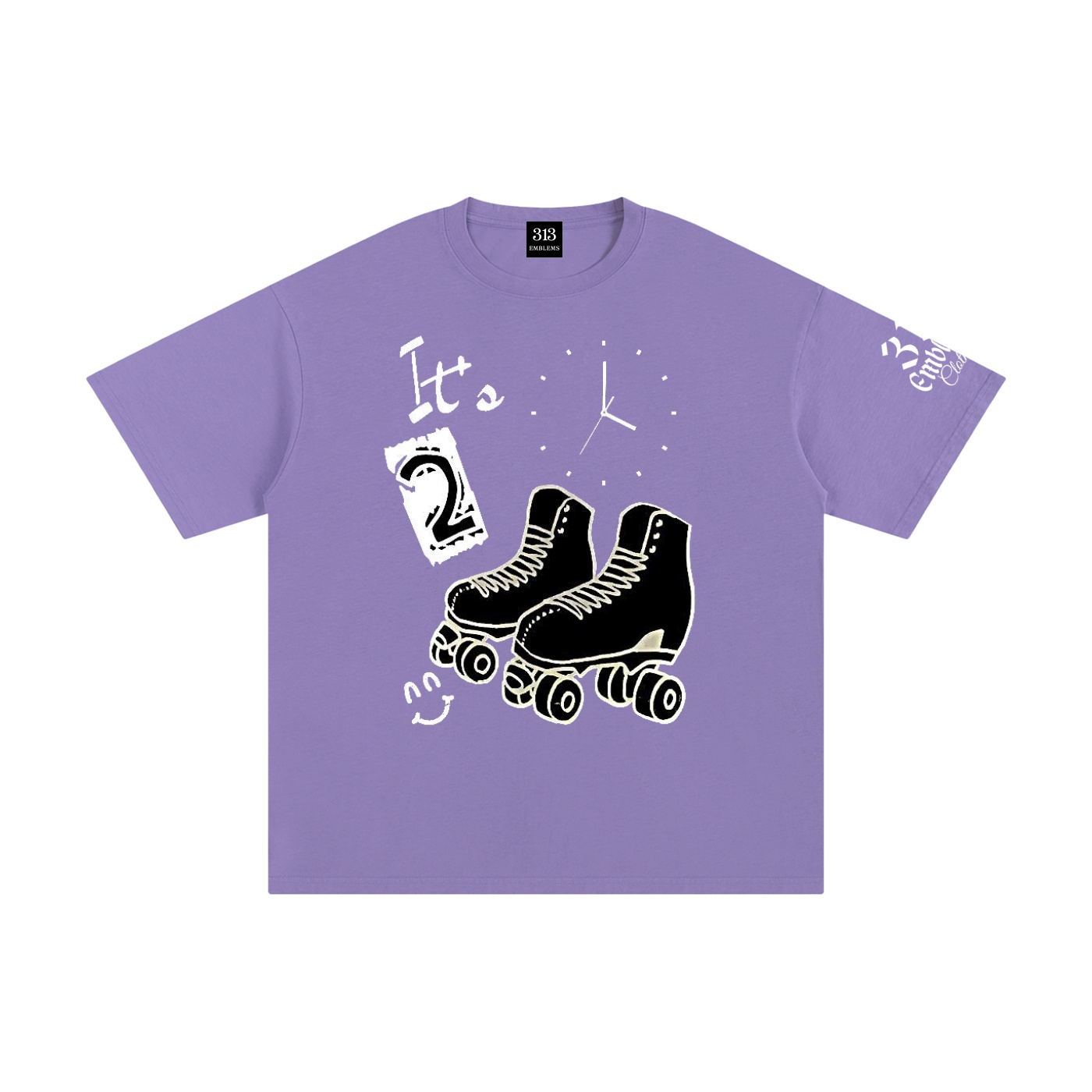 "Time2skate" Unisex Pure Cotton T-Shirt - Image 13