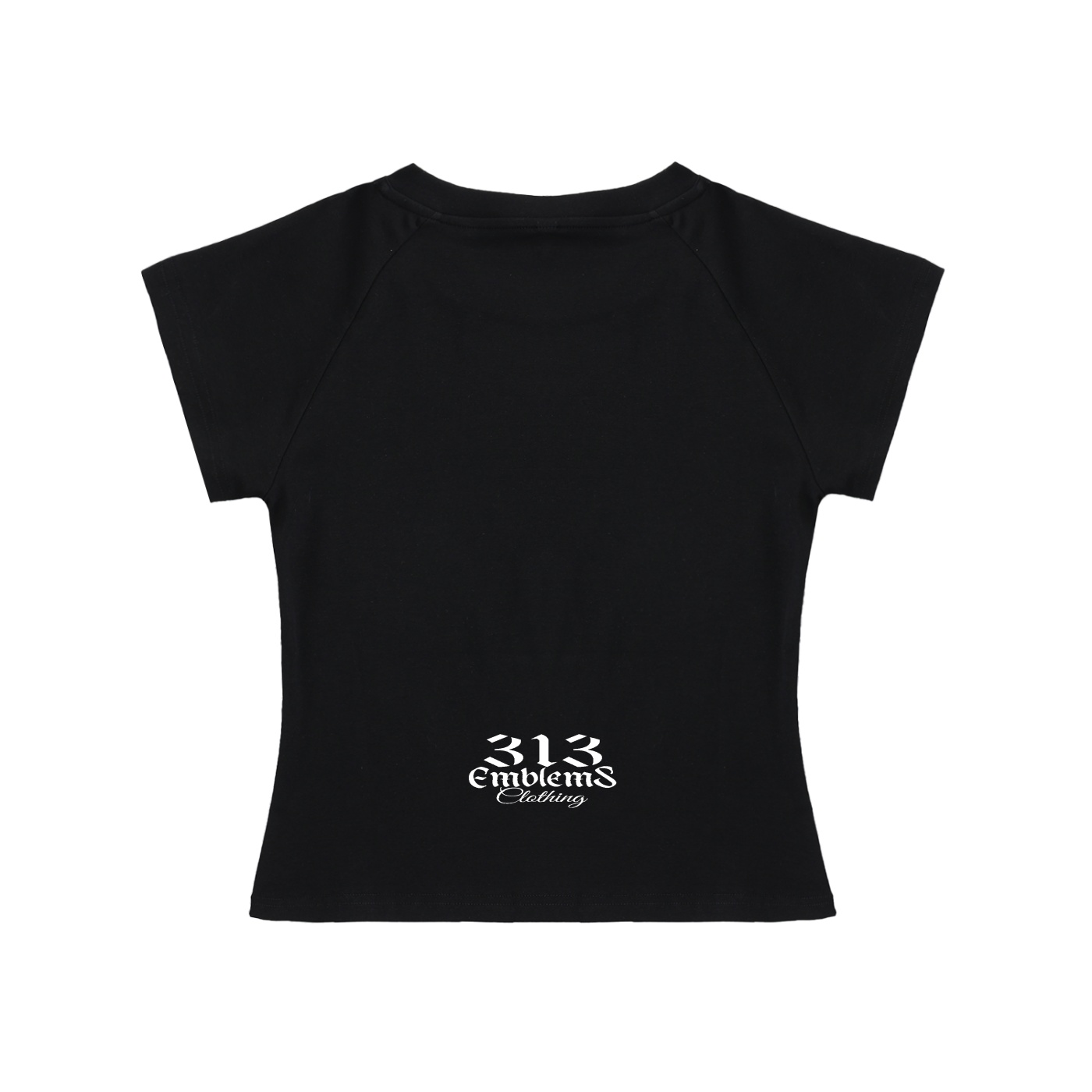 "It's Time To Skate" Raglan Sleeve Bodycon Top - Image 2