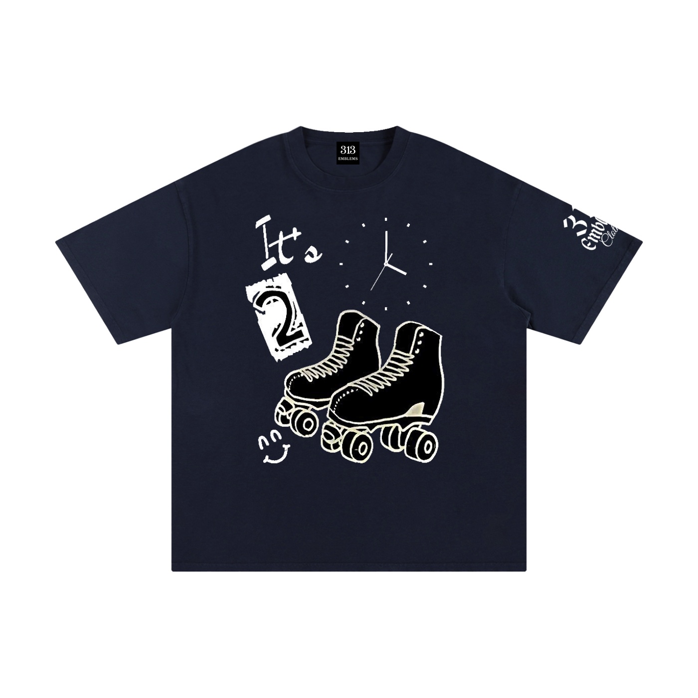 "Time2skate" Unisex Pure Cotton T-Shirt - Image 9