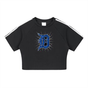 The Electrifying"D" Taped Cooling Performance Crop Top