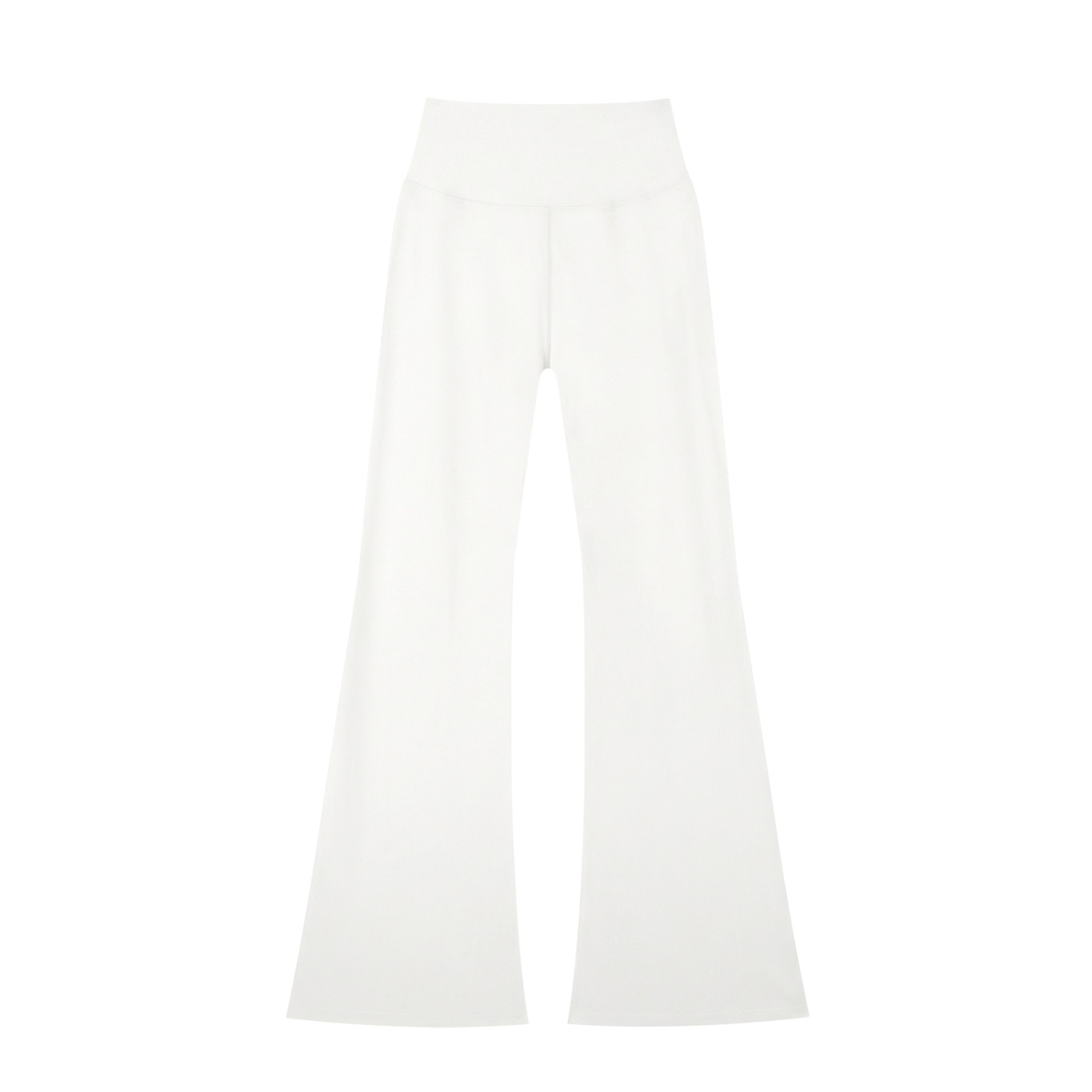 Women's High-Waisted Flare Leggings white - Image 2