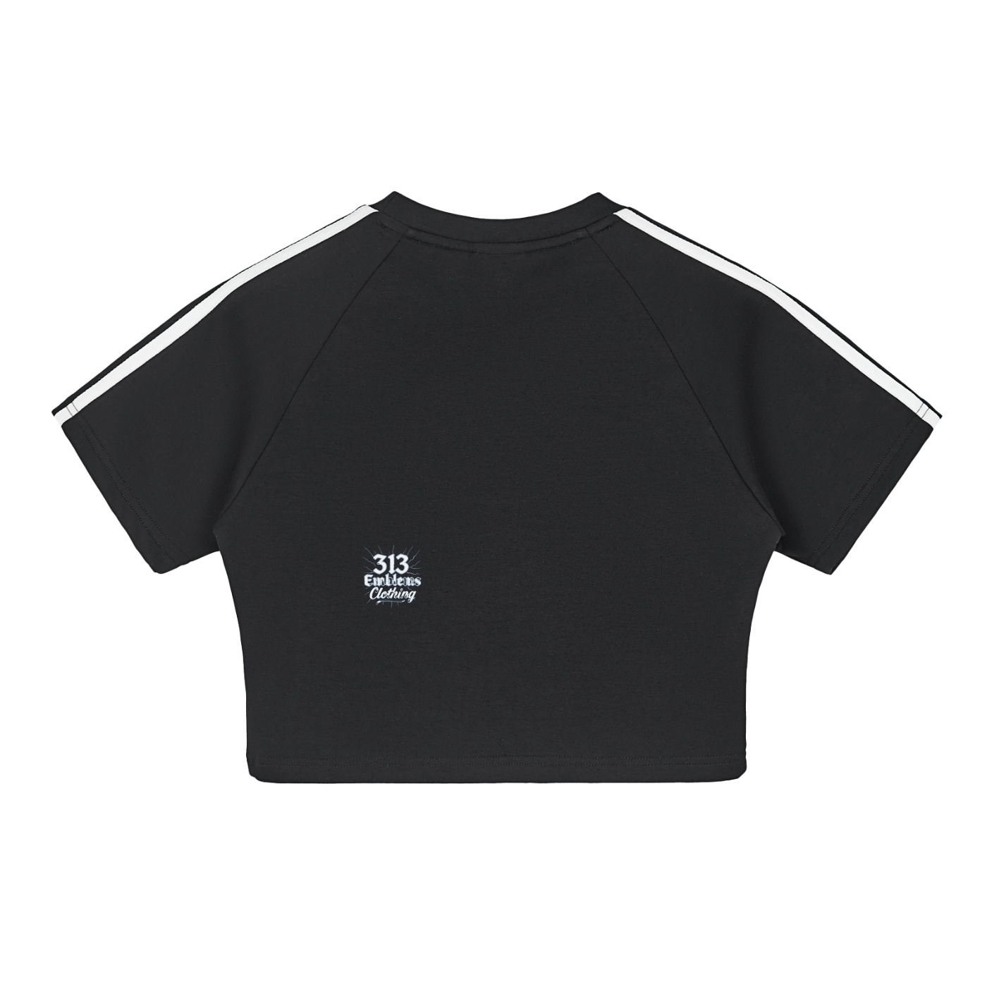 The Electrifying"D" Taped Cooling Performance Crop Top - Image 2