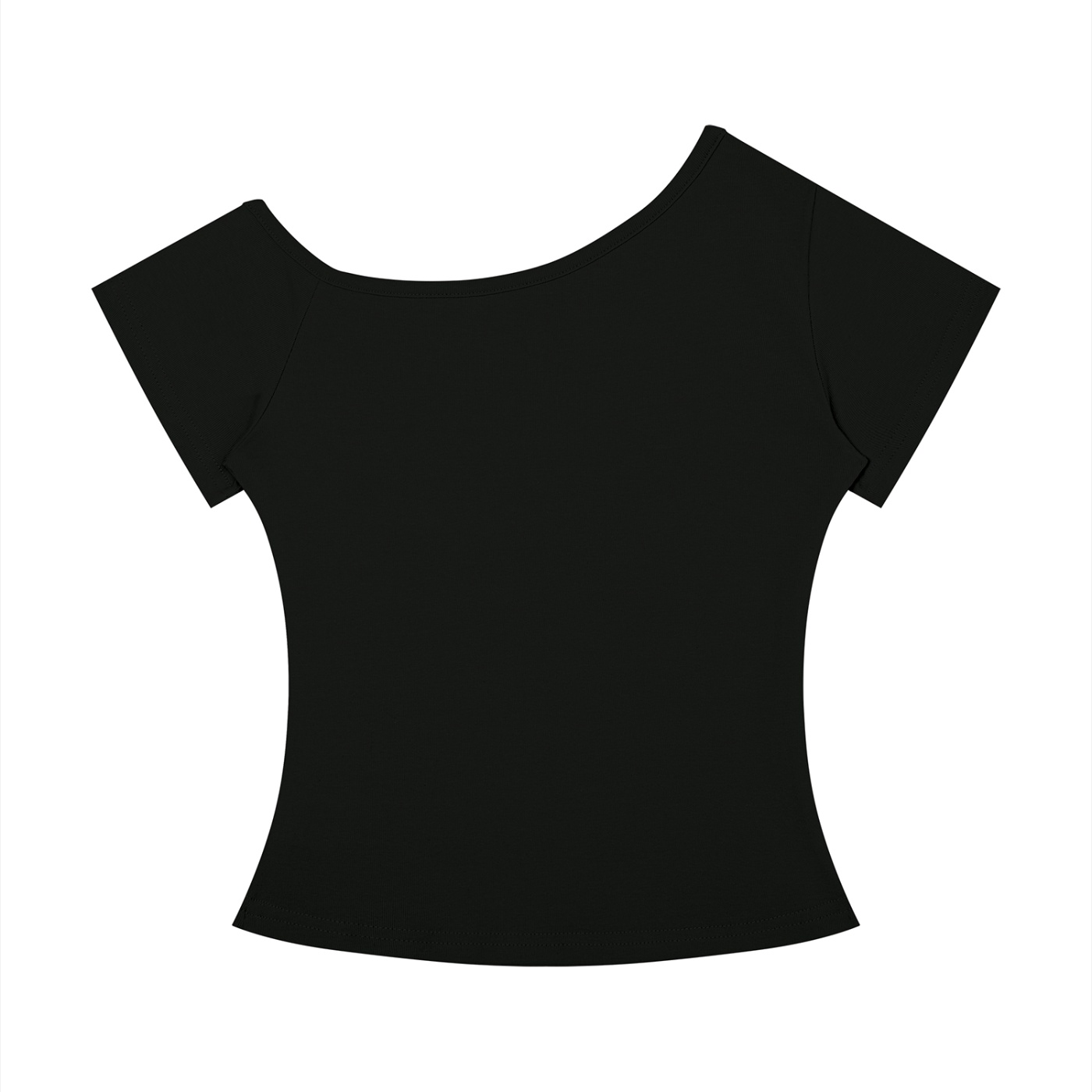 Women’s Off-the-Shoulder T-Shirt - Image 2