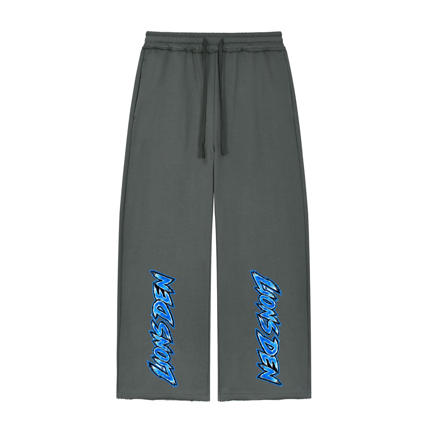 "Lion's Den" Raw Edge Wide Leg Sweatpants - Image 9